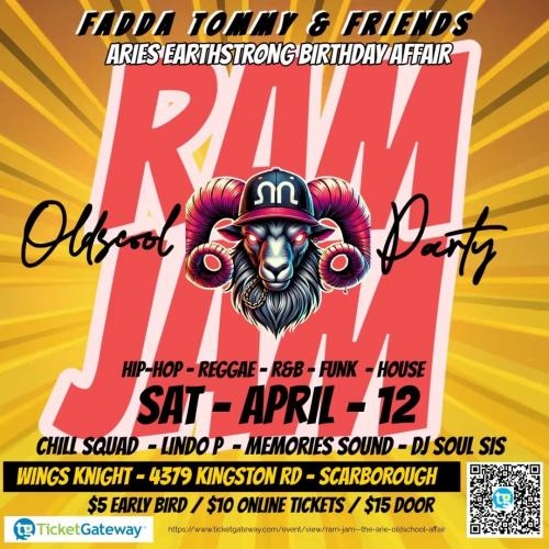 RAM JAM: THE ARIES OLDSCHOOL AFFAIR