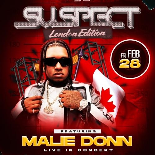 Suspect | Ft Malie Donn Live In London | Feb 28th 