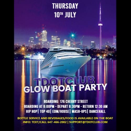 Tdotclub Glow Boat Party 2025 