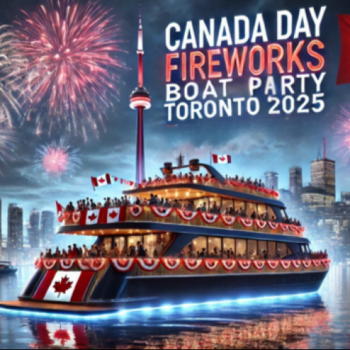 Canada Day Fireworks Boat Party Toronto 2025