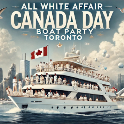 All White Affair Canada Day Boat Party Toronto | Canada Day Event Toronto 2025