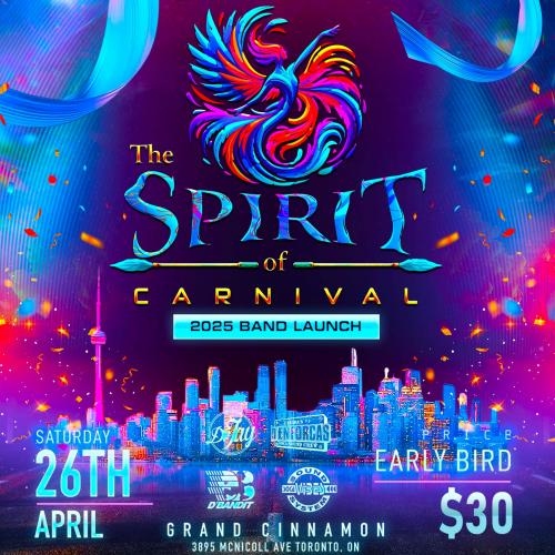 The Spirit of Carnival - Band Launch 2025