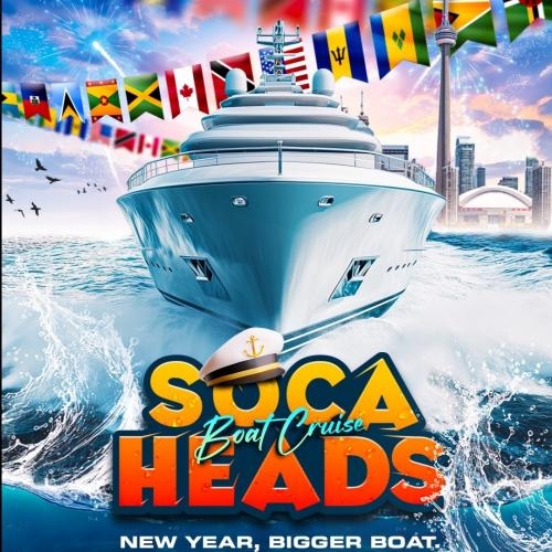 SOCA HEADS BOAT CRUISE 2025 - BIGGER BOAT!