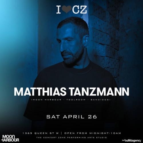 The Comfort Zone pres **MATTHIAS TANZMANN** 