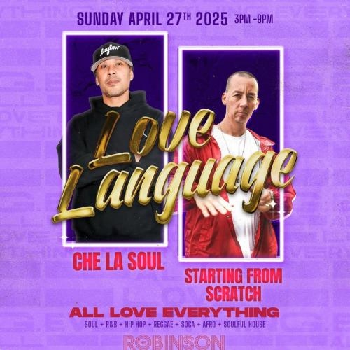 Love Language - Sun APR 27,  2025 