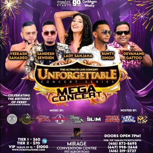 Unforgettable Mega Concert Series 