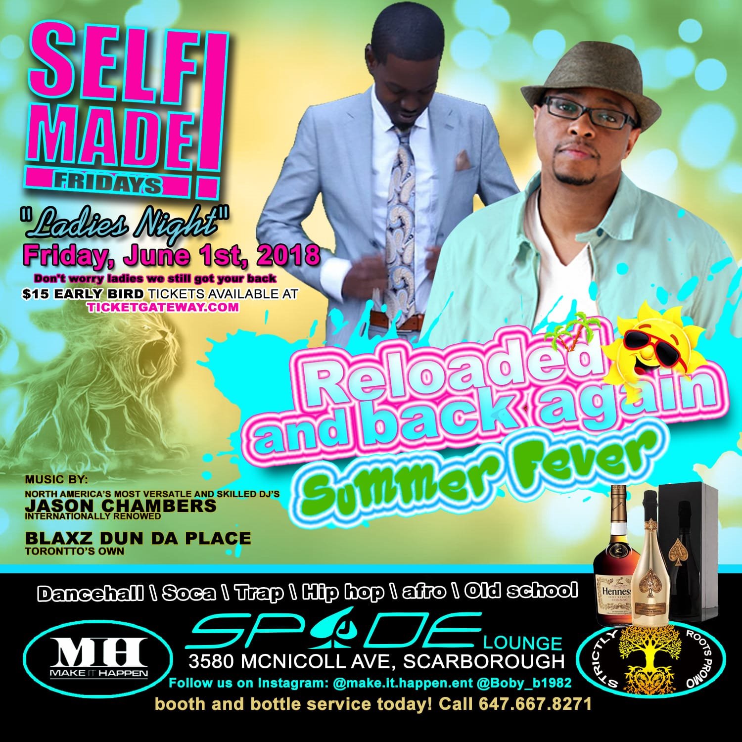 SELF-MADE FRIDAYS PRESENTS: JASON CHAMBERS & BLAXZDUNDAPLACE!!