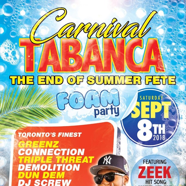 Carnival Tabanca \ The End of Summer Fete \ Foam Party