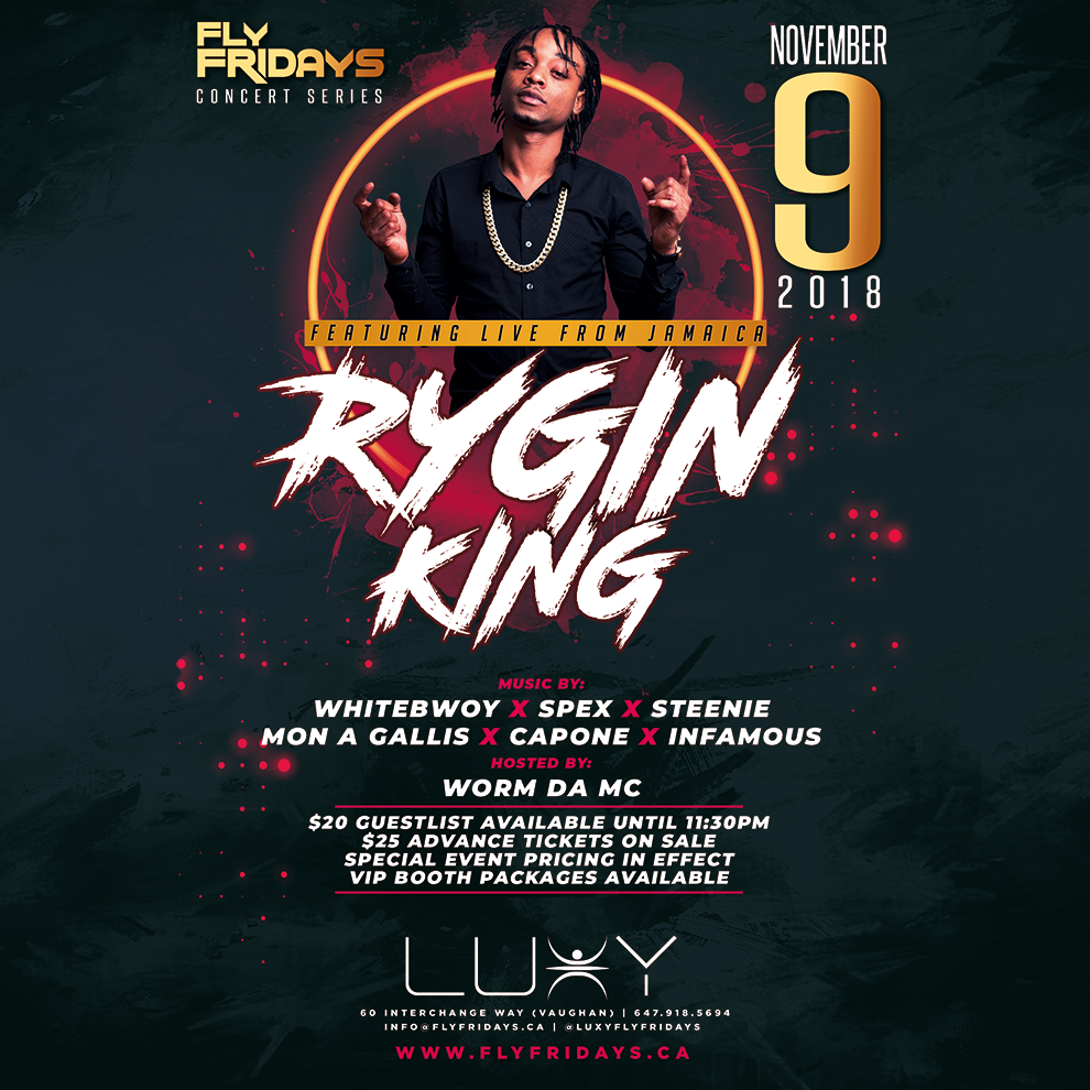 Rygin King LUXY NIGHTCLUB