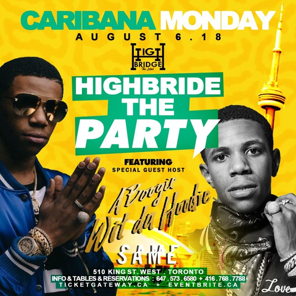 ABOOGIE Wit Da HOODIE LIVE Caribana Monday