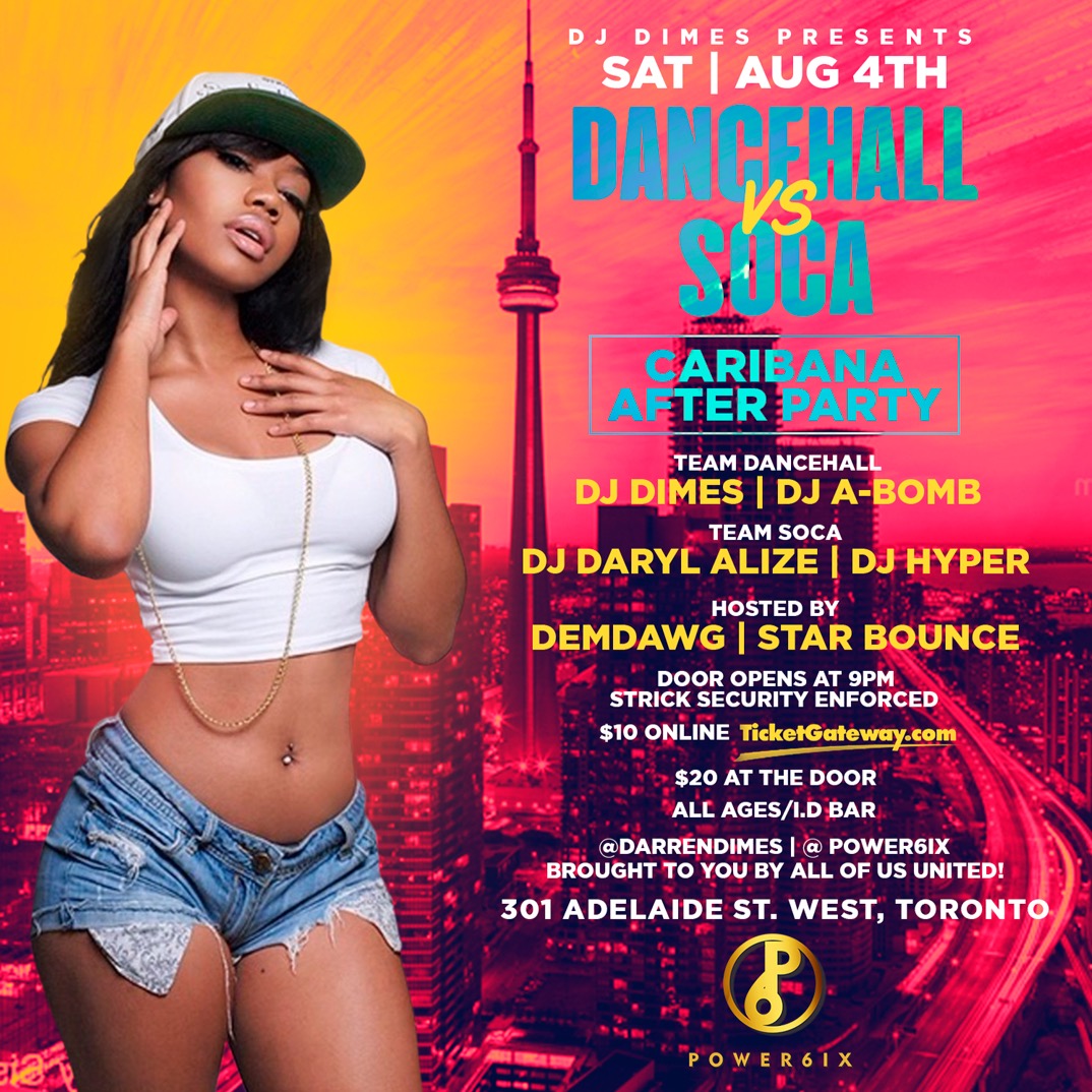 DanceHall vs Soca Caribana After Party