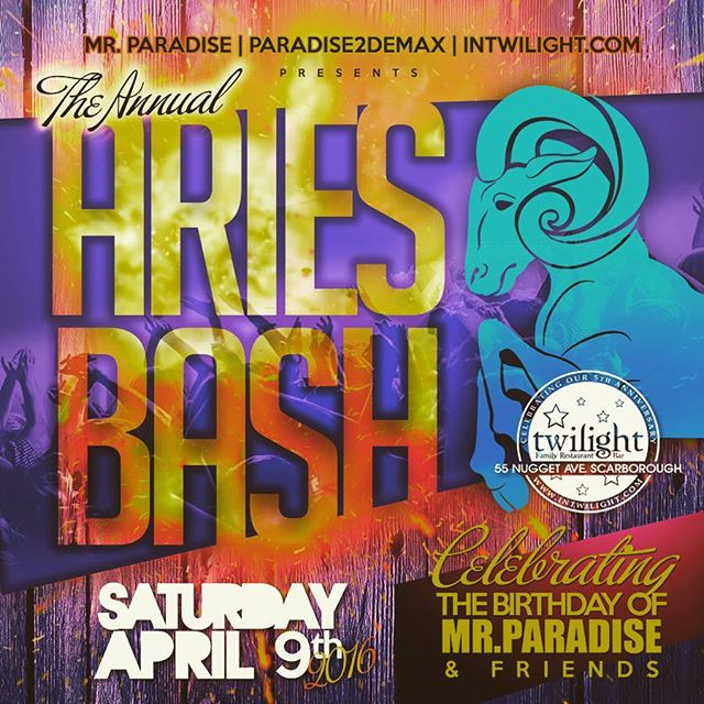 The Annual Aries Bash