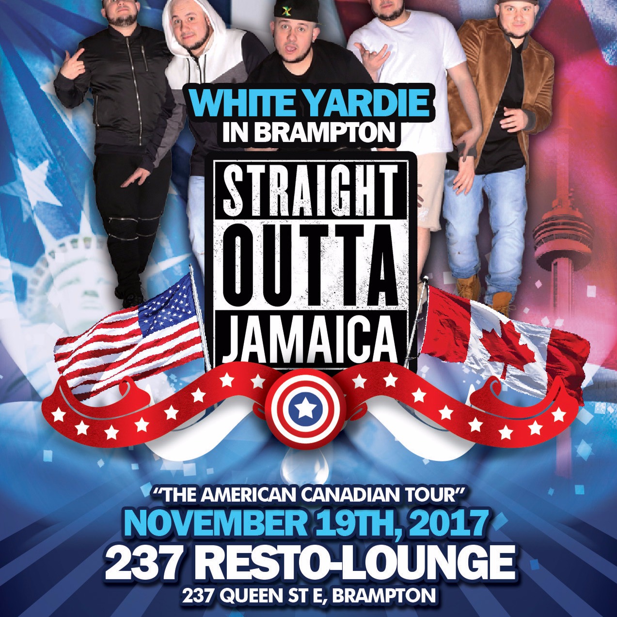 White Yardie & Juice Comedy Present Straight Outta Jamaica Tour - Brampton