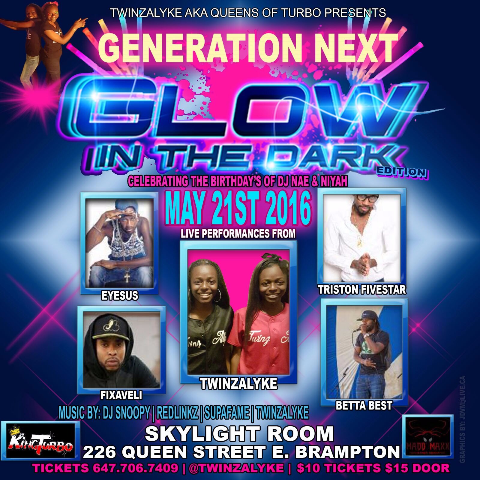 GENERATION NEXT GLOW IN THE DARK