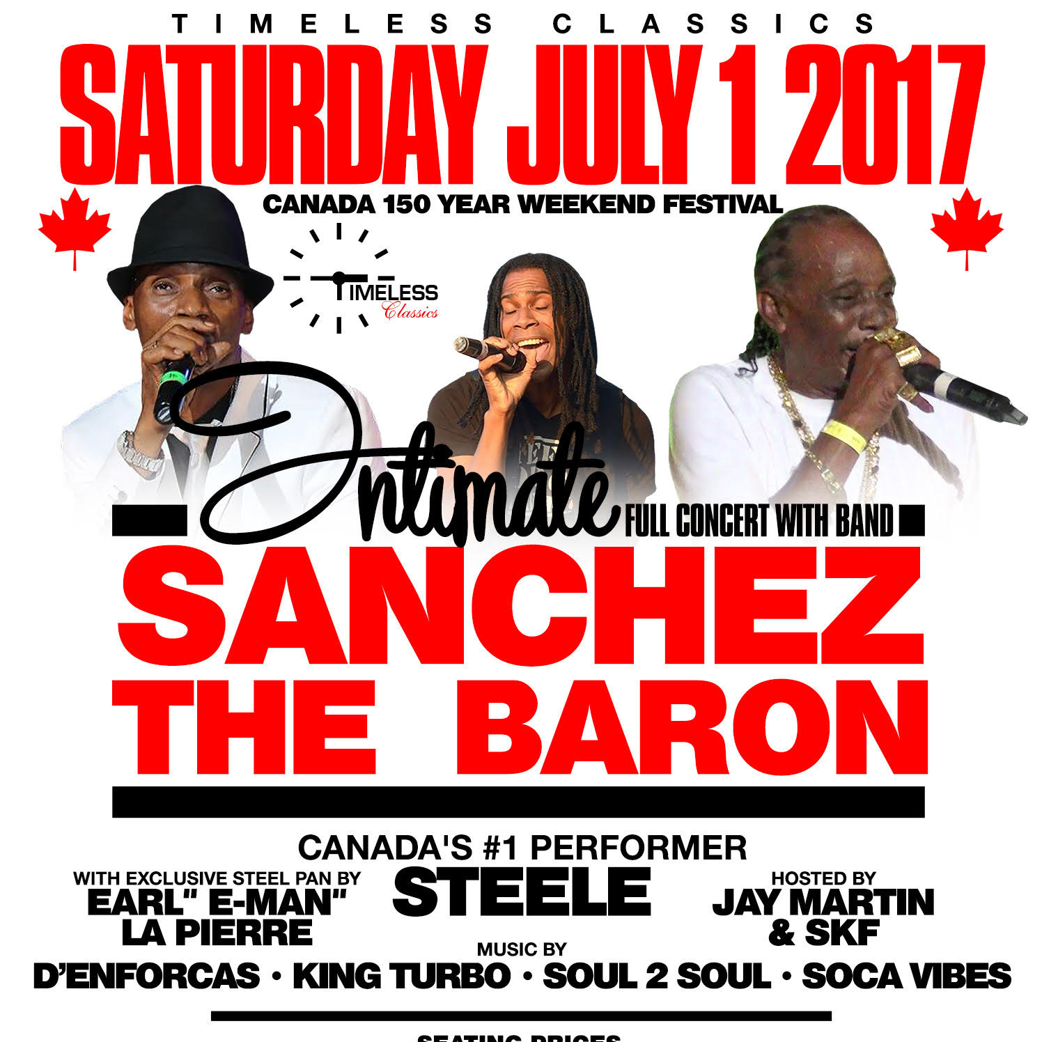 Intimate Full Concert With Sanchez & The Baron Live in Vaughan | Tickets