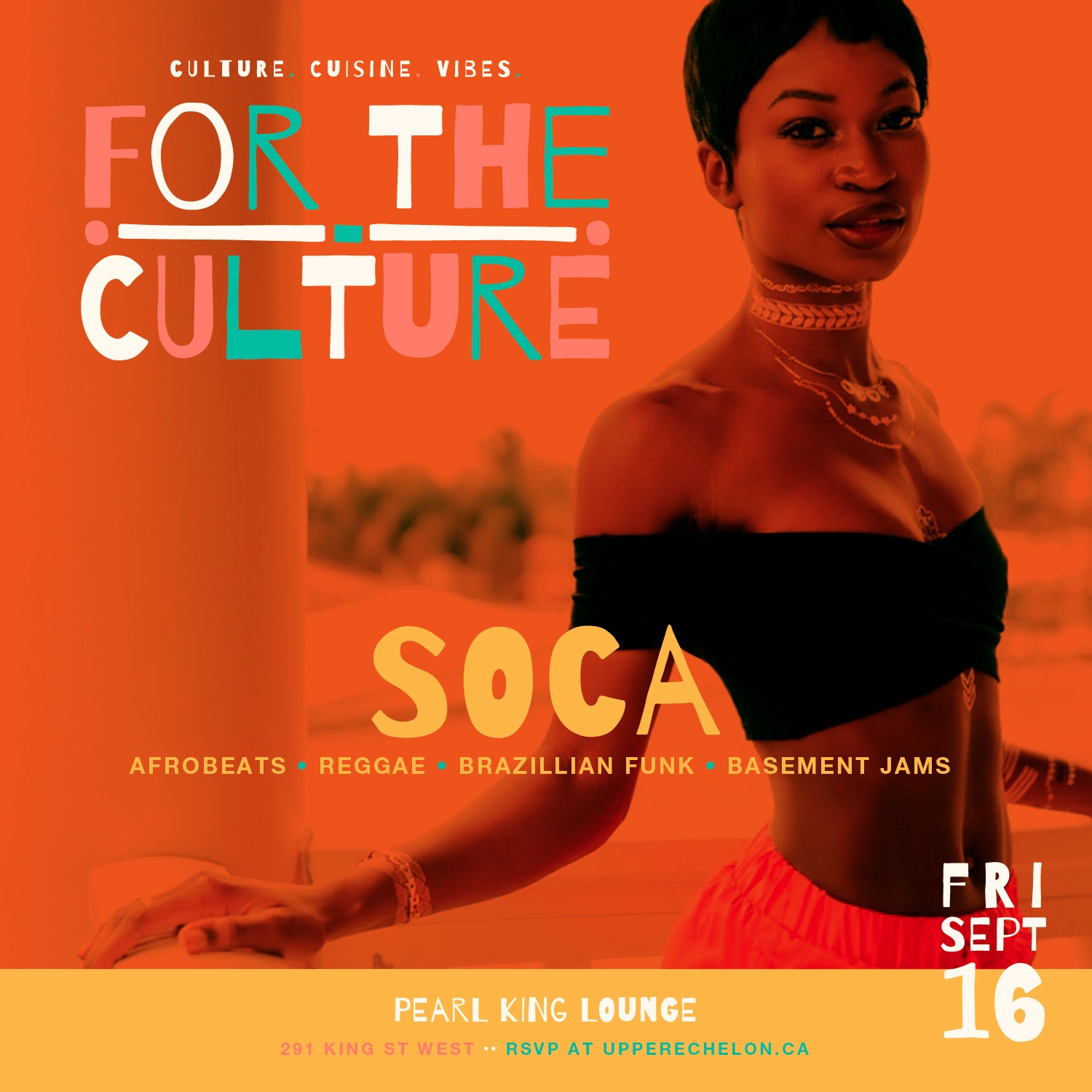 FOR THE CULTURE | Soca. Reggae. Afrobeats