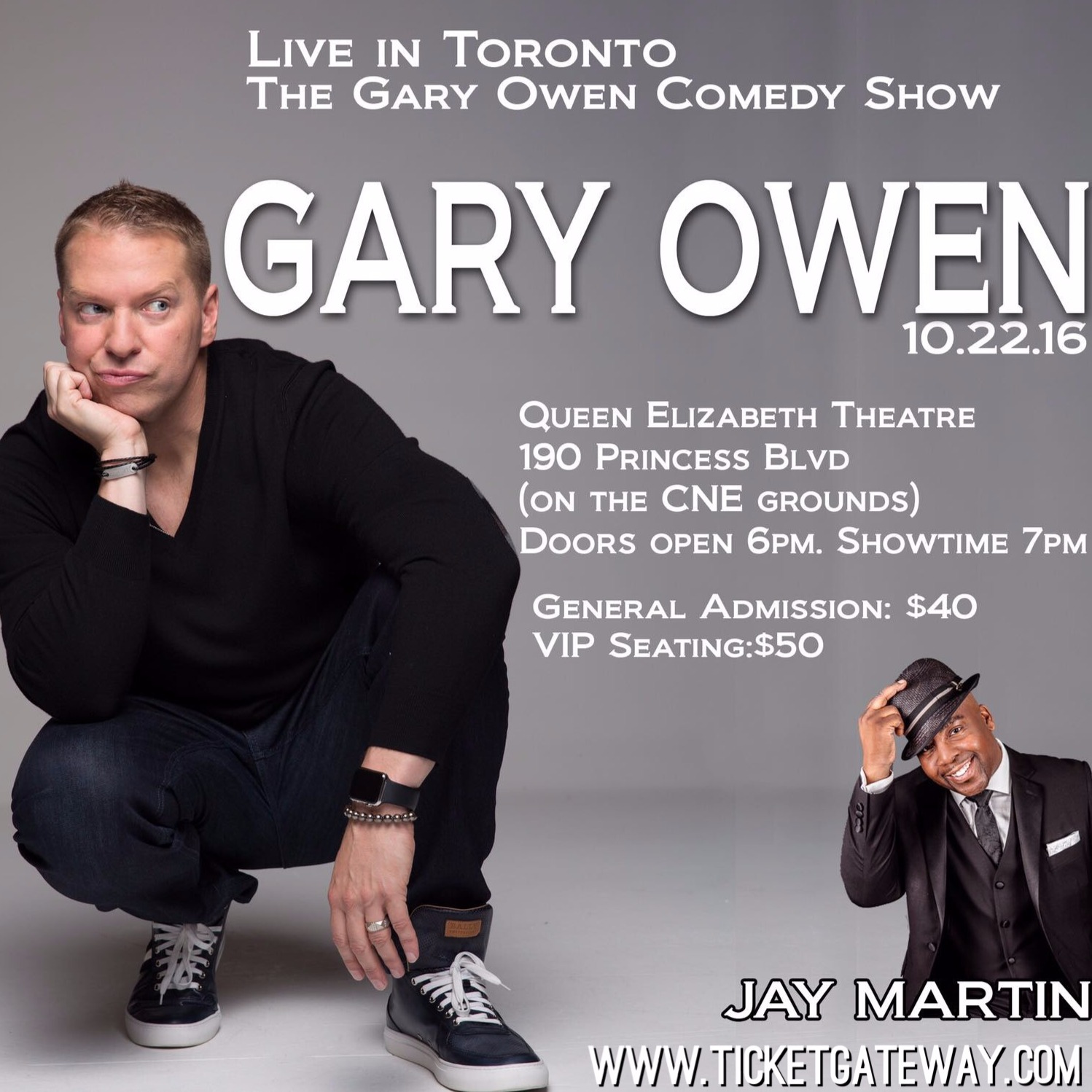 GARY OWEN LIVE IN TORONTO