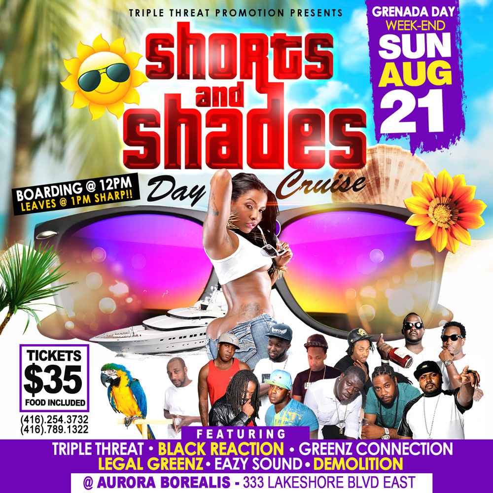 SHORTS AND SHADES DAY CRUISE