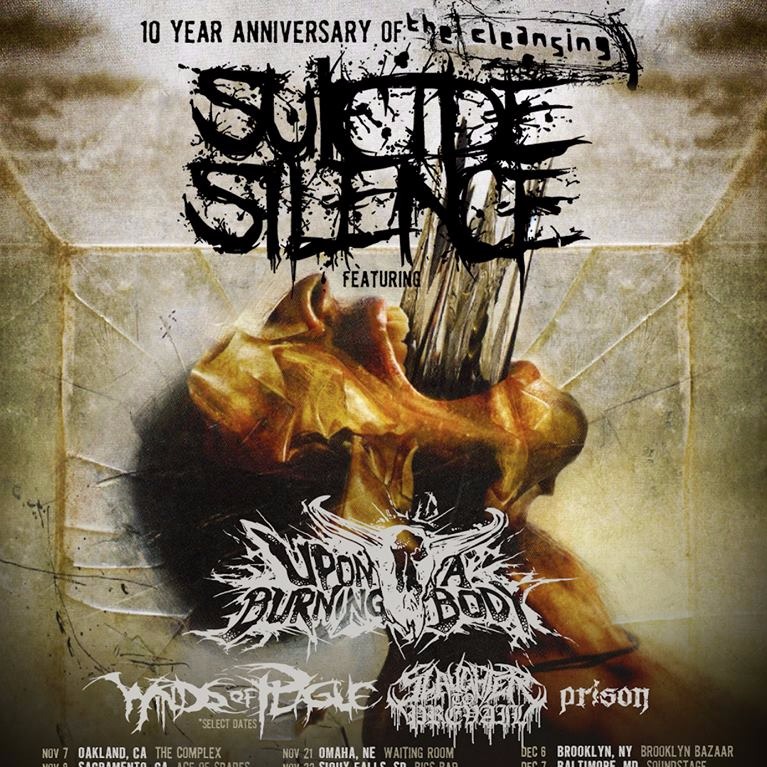 Suicide Silence, Upon A Burning Body at The Opera House