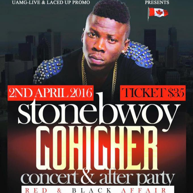 STONEBWOY LIVE IN TORONTO (GO HIGHER TOUR)