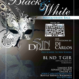 BLACK & WHITE MASQUERADE BALL