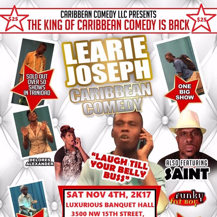 LEARIE JOSEPH CARIBBEAN COMEDY