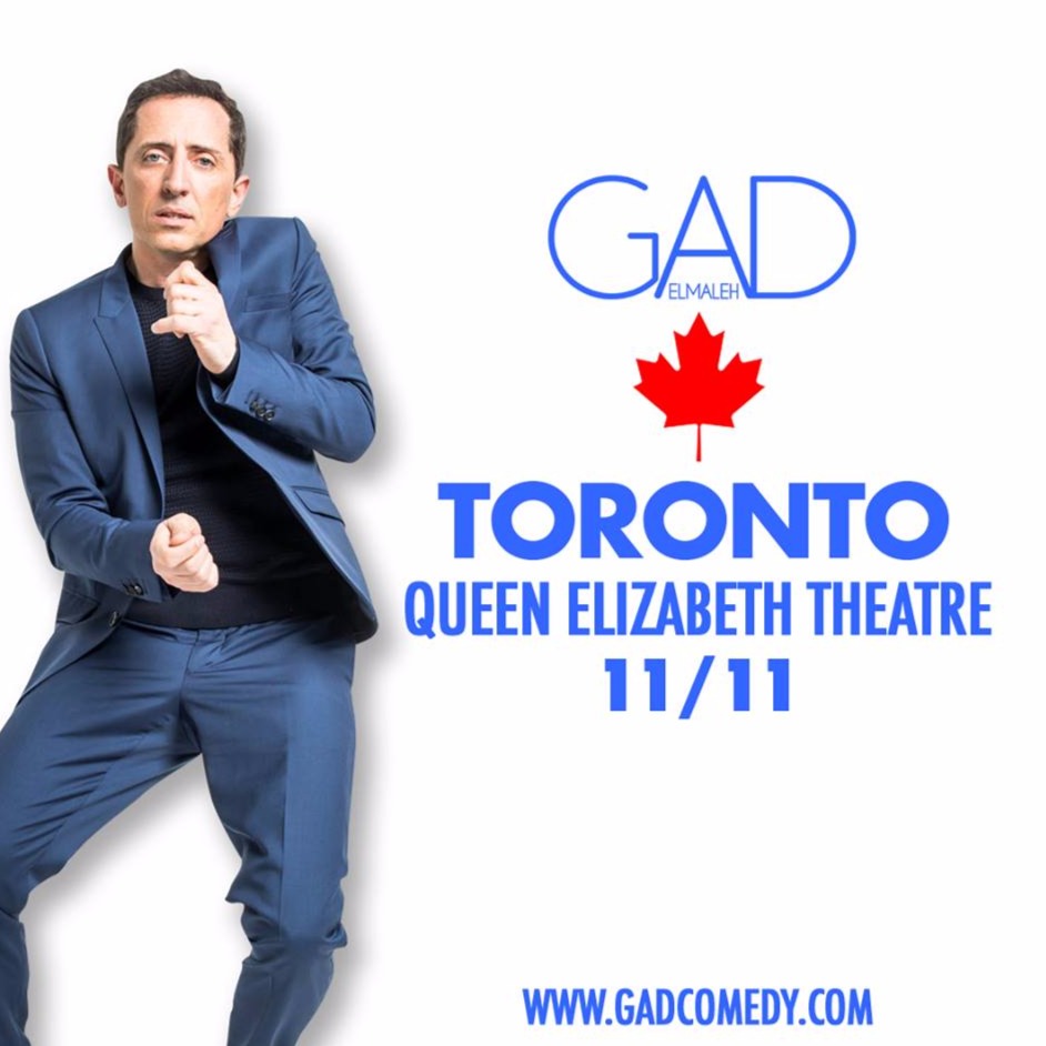 Gad Elmaleh at Queen Elizabeth Theatre