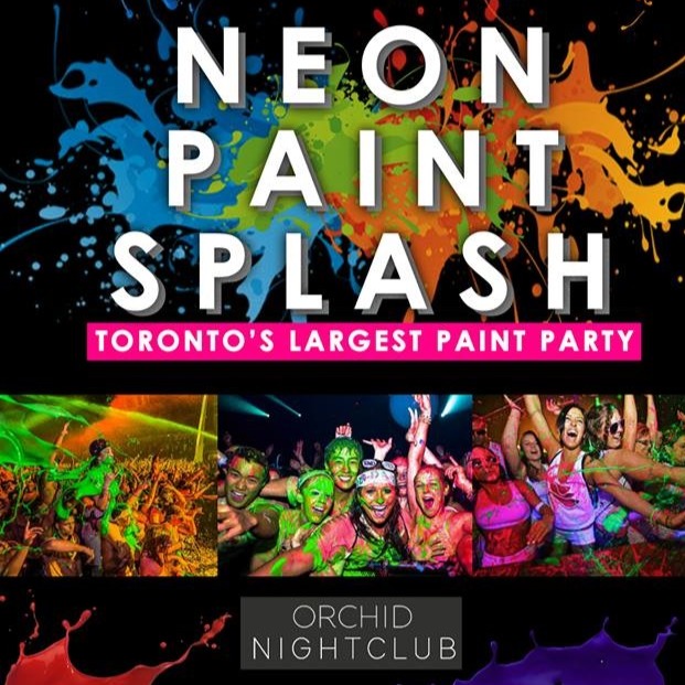 Neon Paint Splash Toronto 2016 / Toronto's Largest Paint Party