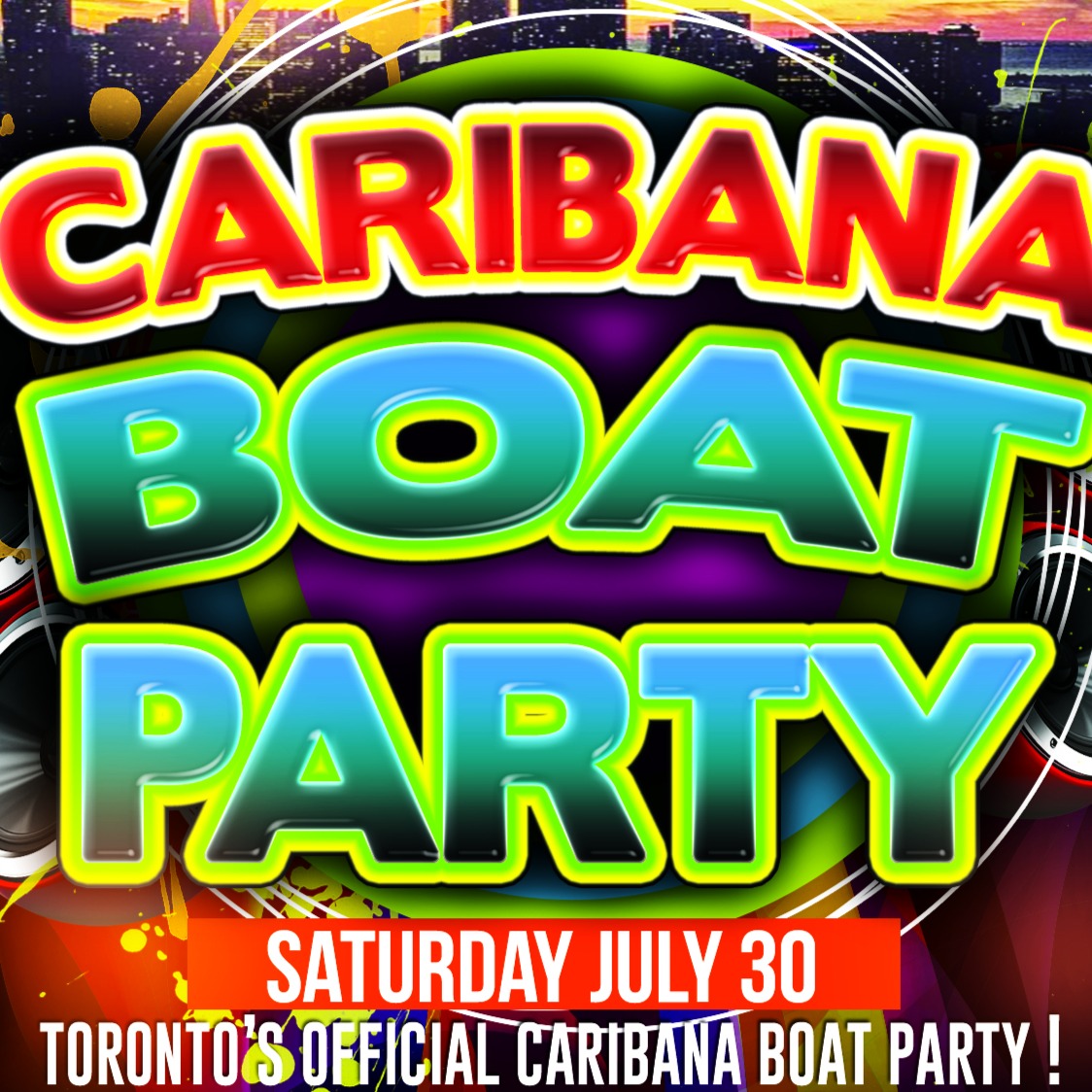 TORONTO CARIBANA BOAT PARTY 2016