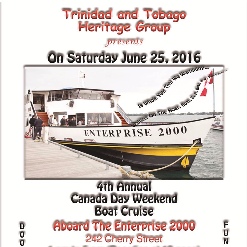 Trinidad and Tobago Heritage Group Boat Ride