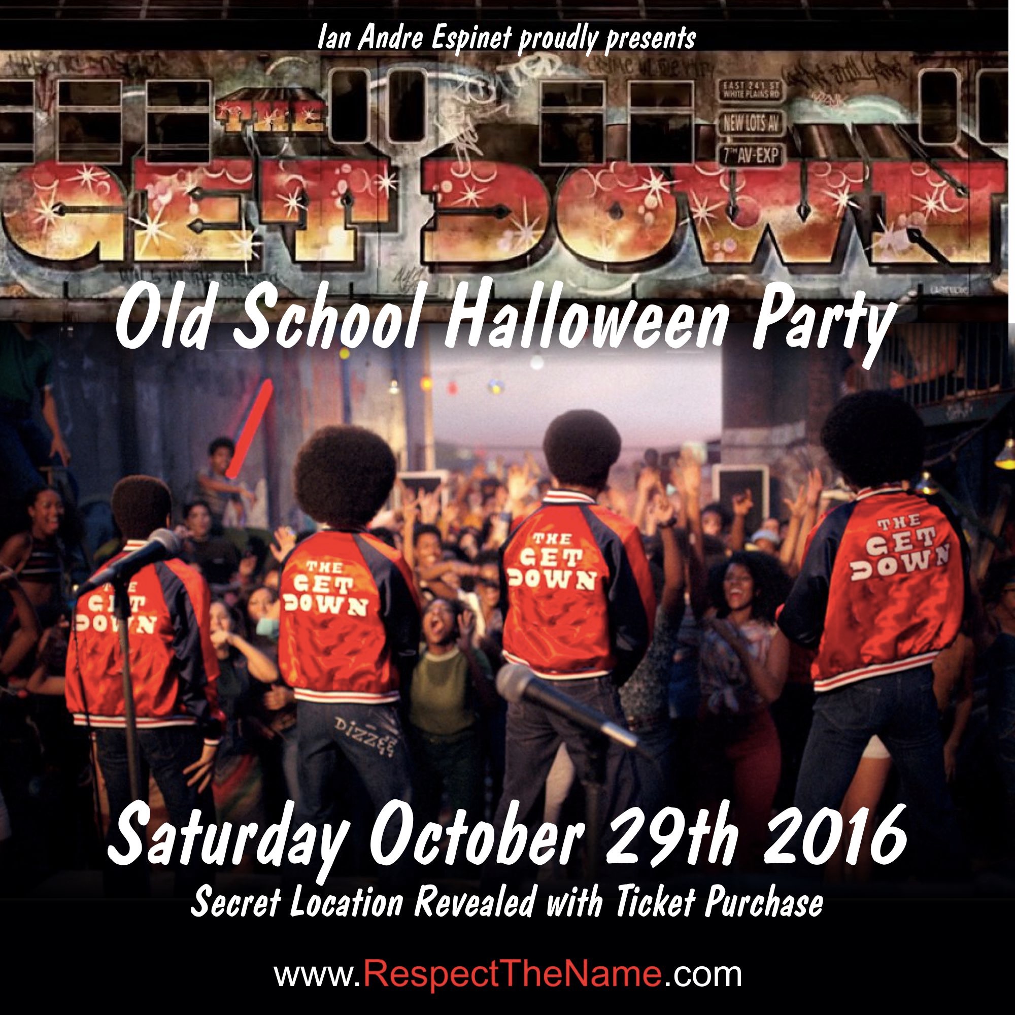 THE GET DOWN: Old School Halloween Costume Party