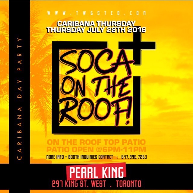 Soca On The Roof 2016