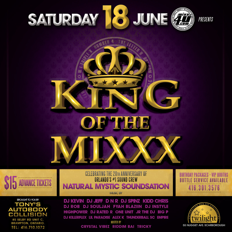 MIXXX4U.COM Presents KING OF THE MIXXX