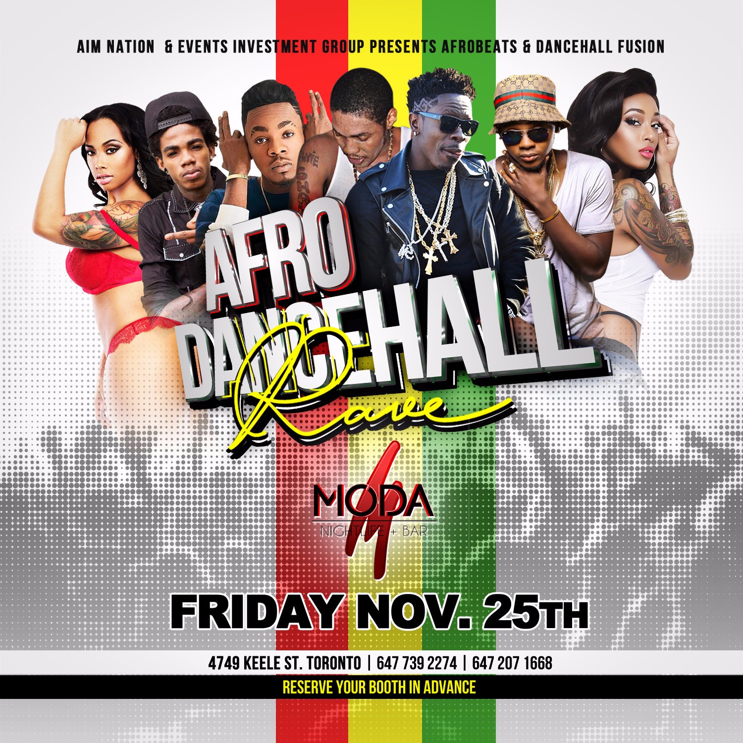 AFRO DANCEHALL RAVE | November 25th