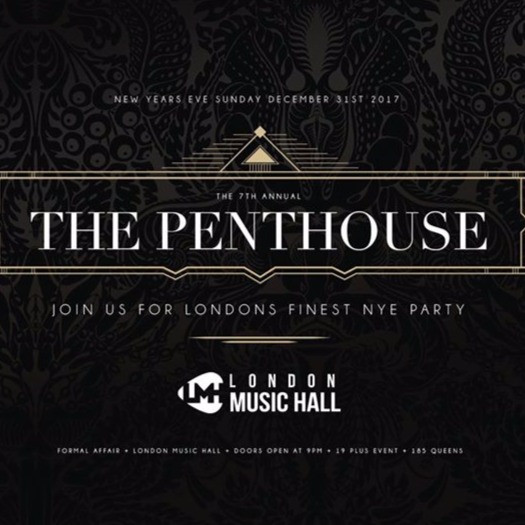 NYE at The London Music Hall - Penthouse