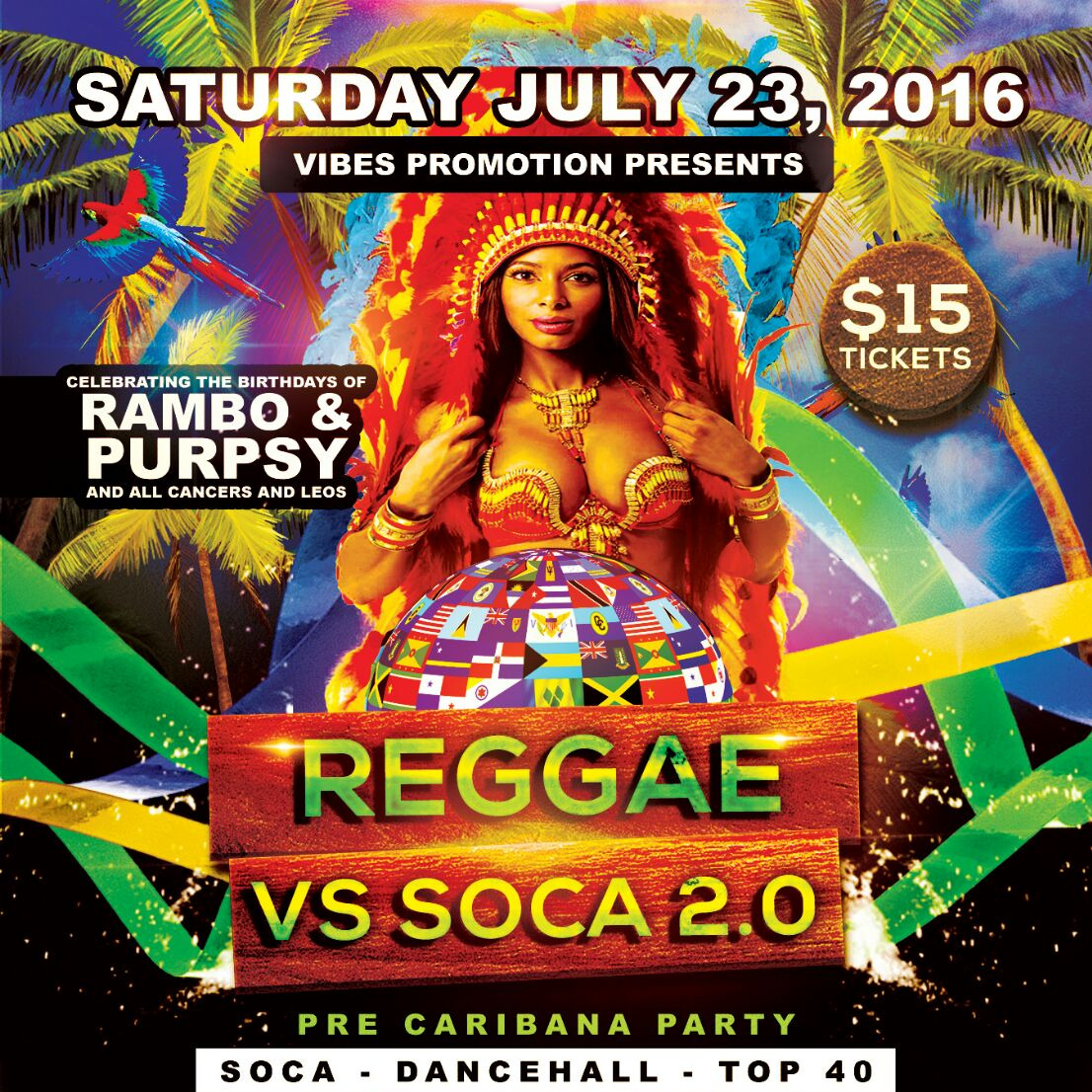 REGGAE VS SOCA 2.0