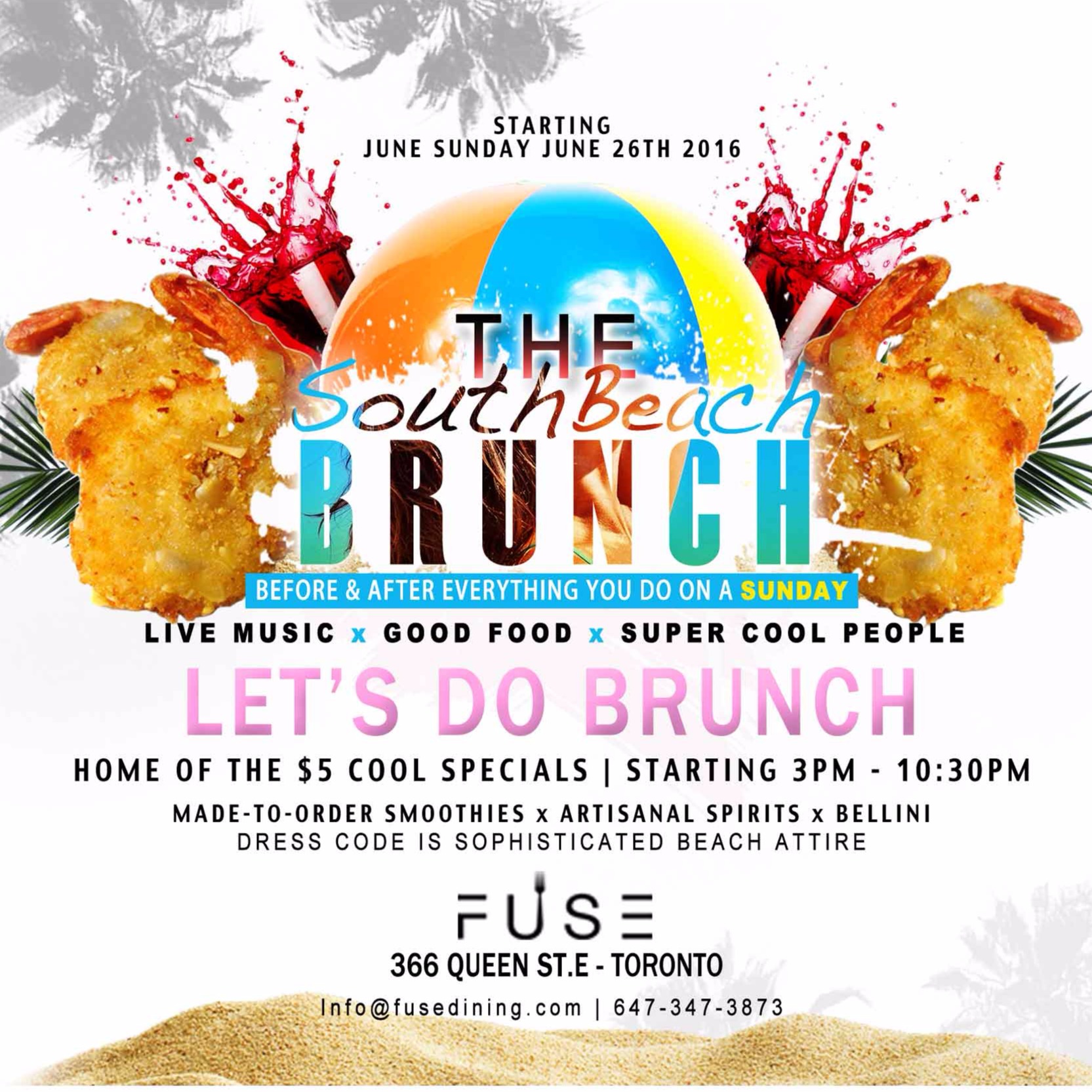 THE SOUTH BEACH BRUNCH