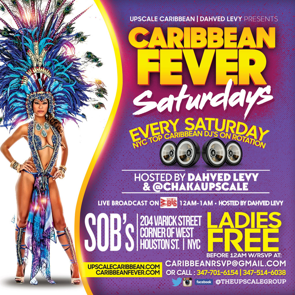 Caribbean Saturdays @ Sobs 