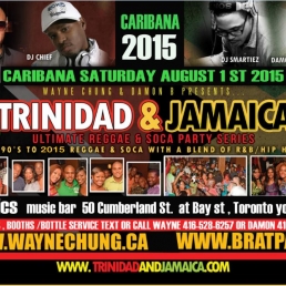 TRINIDAD & JAMAICA Ultimate Reggae & Soca Party Series