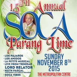 15TH ANNUAL SOCA PARANG LIME