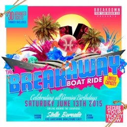 THE BREAKAWAY BOAT RIDE