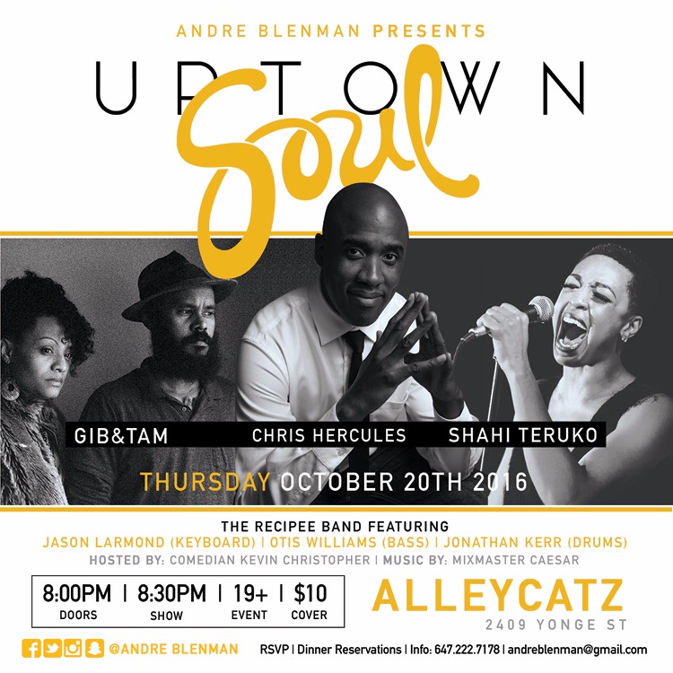 Uptown Soul Fall Concert Series