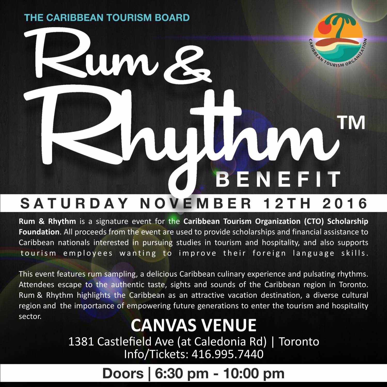 Rum & Rhythm Benefit Toronto