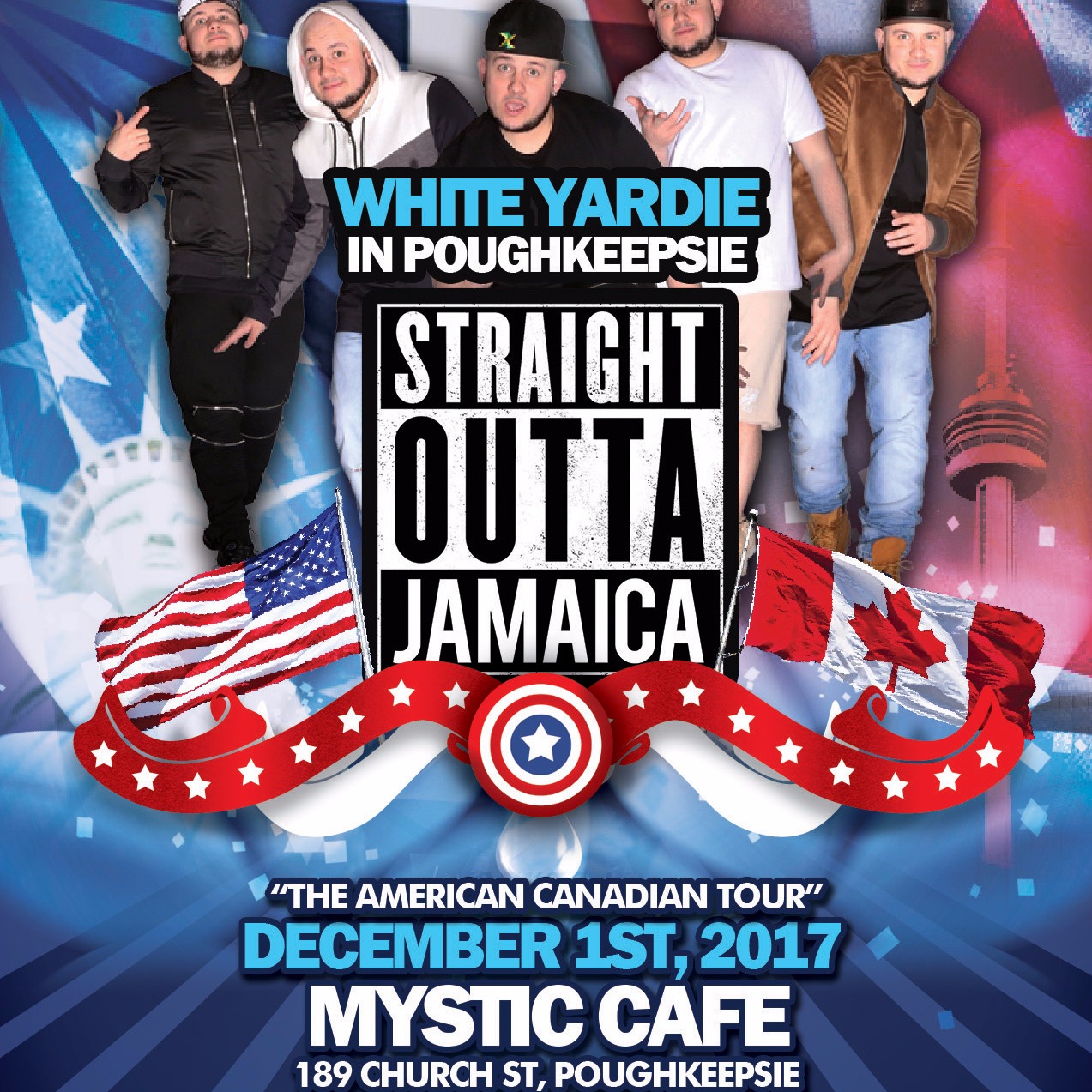 White Yardie & Juice Comedy Present Straight Outta Jamaica Tour - Poughkeepsie