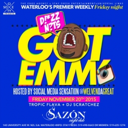 Welven Da Great aka Deez Nutz Live At Sazon 