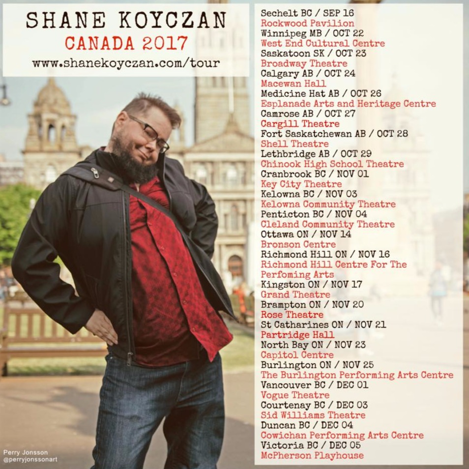 Shane Koyczan at Bronson Centre