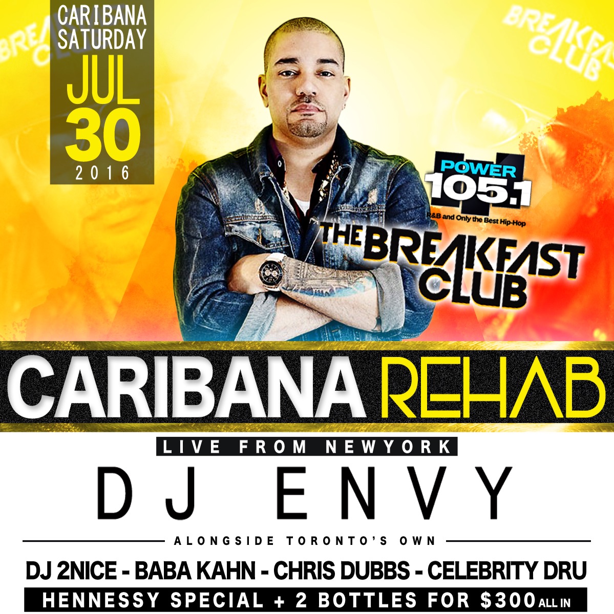 CARIBANA AFTERMATH feat. DJ ENVY frm 'THE BREAKFAST CLUB'