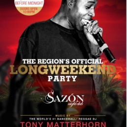 LONGWEEKEND PARTY Featuring TONY MATTERHORN