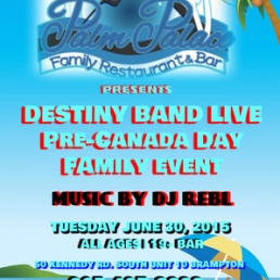 DESTINY BAND LIVE