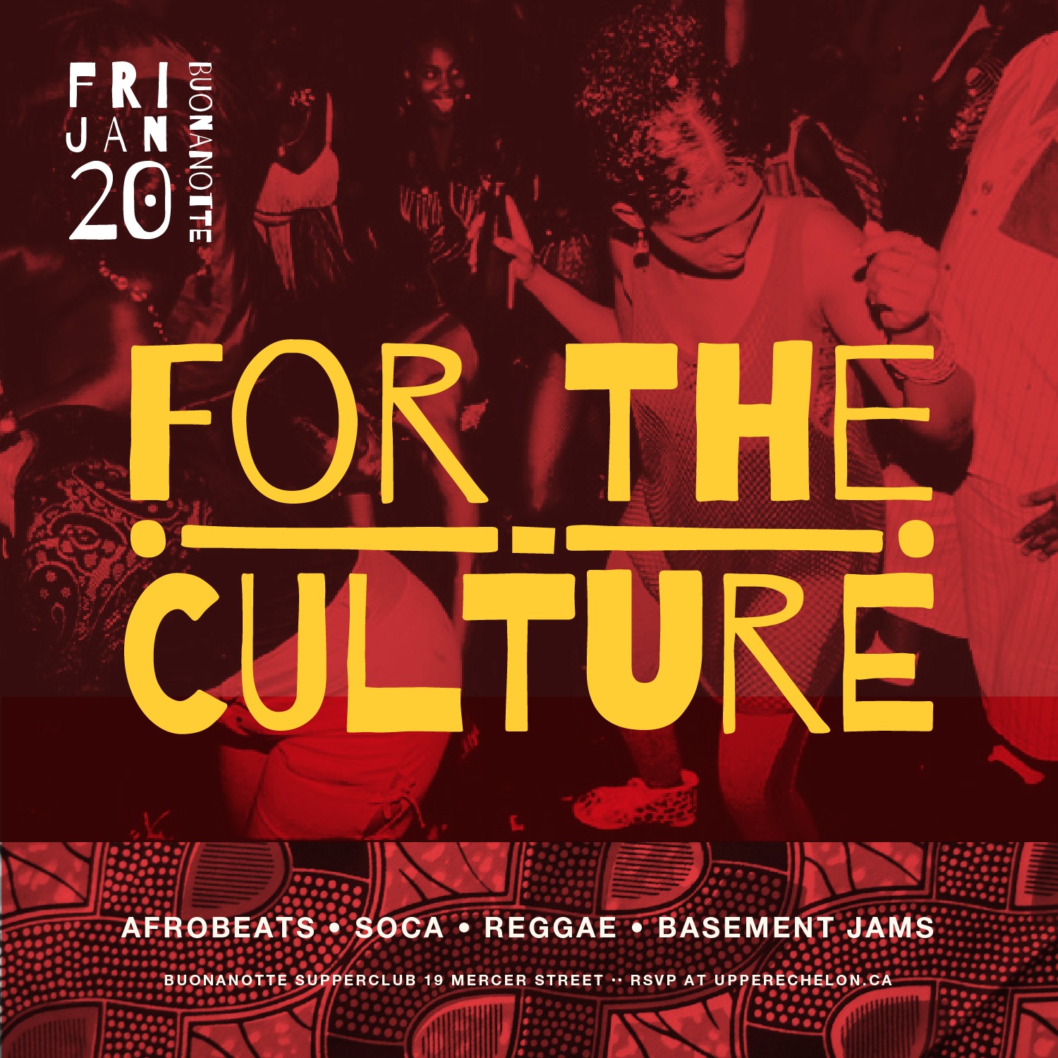 FOR THE CULTURE | Reggae. Soca. Afrobeats